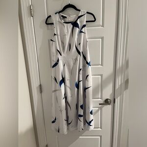 Alfani White Dress with Crescents | 4